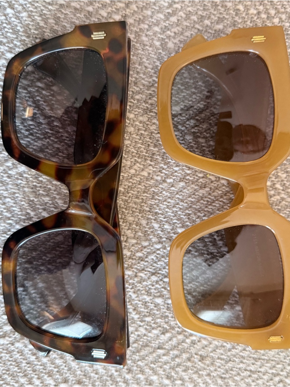 Women’s Square Sunglasses - Tortoiseshell & Camel